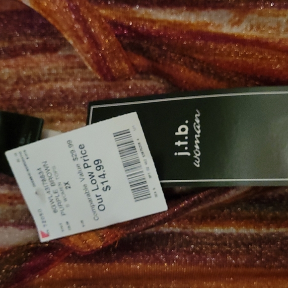 2x multi color JTB Woman blouse - Picture 2 of 5